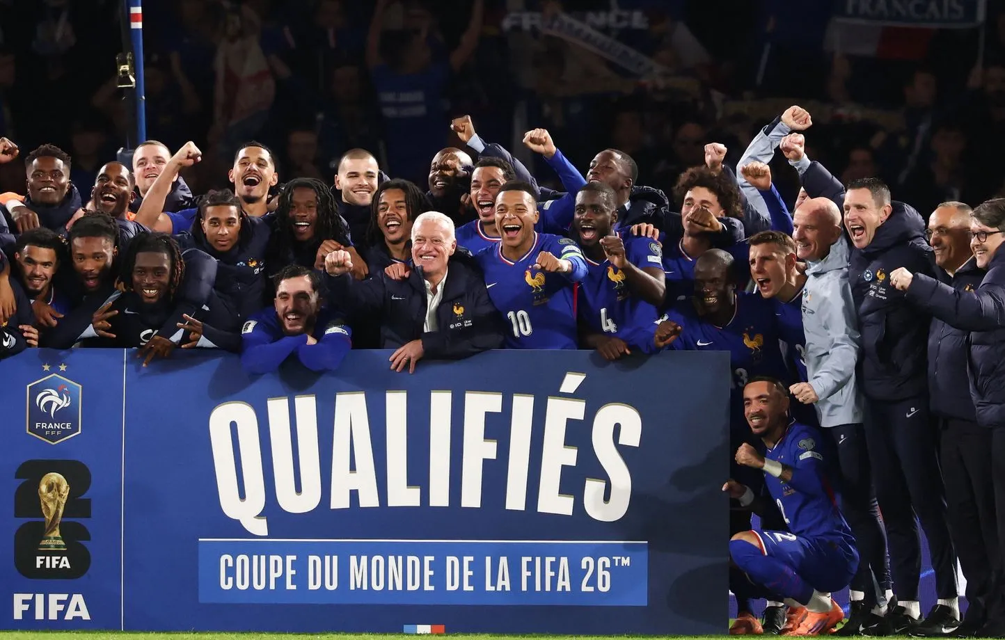 Equipe de France qualifiee pour la Coupe du Monde 2026